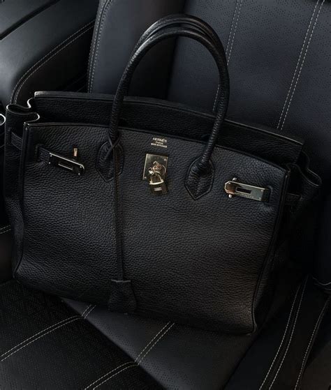 hermes birkin bag black|black birkin bag price.